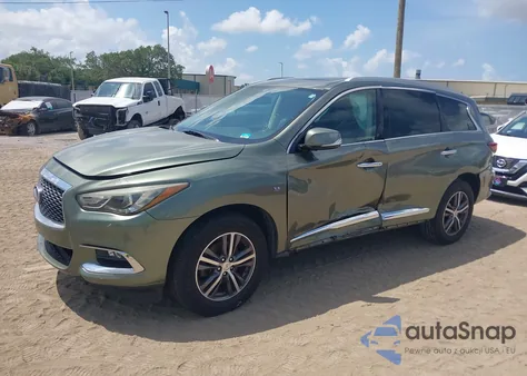 2017 Infiniti Qx60 from USA, damaged, VIN 5N1DL0MM4HC544383